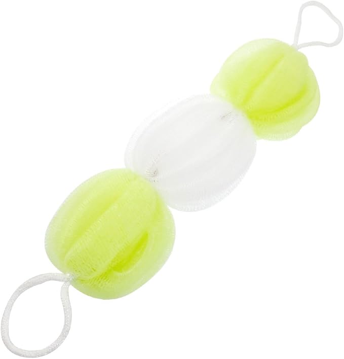 Ruilogod Nylon Braided Soft Scrubber Sponge White (id: 25c ee1 f37 a73 826 - Image 2